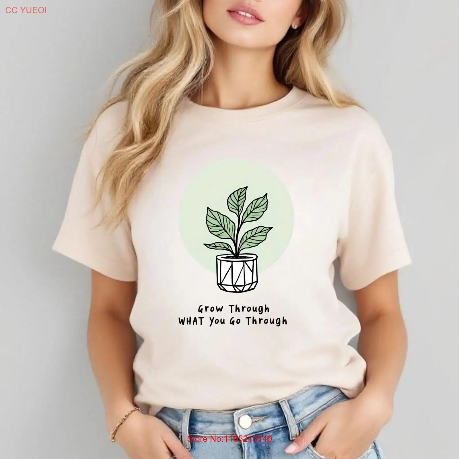 Plant Parent Shirt - Minimalist Plant Parent T Shirt Grow