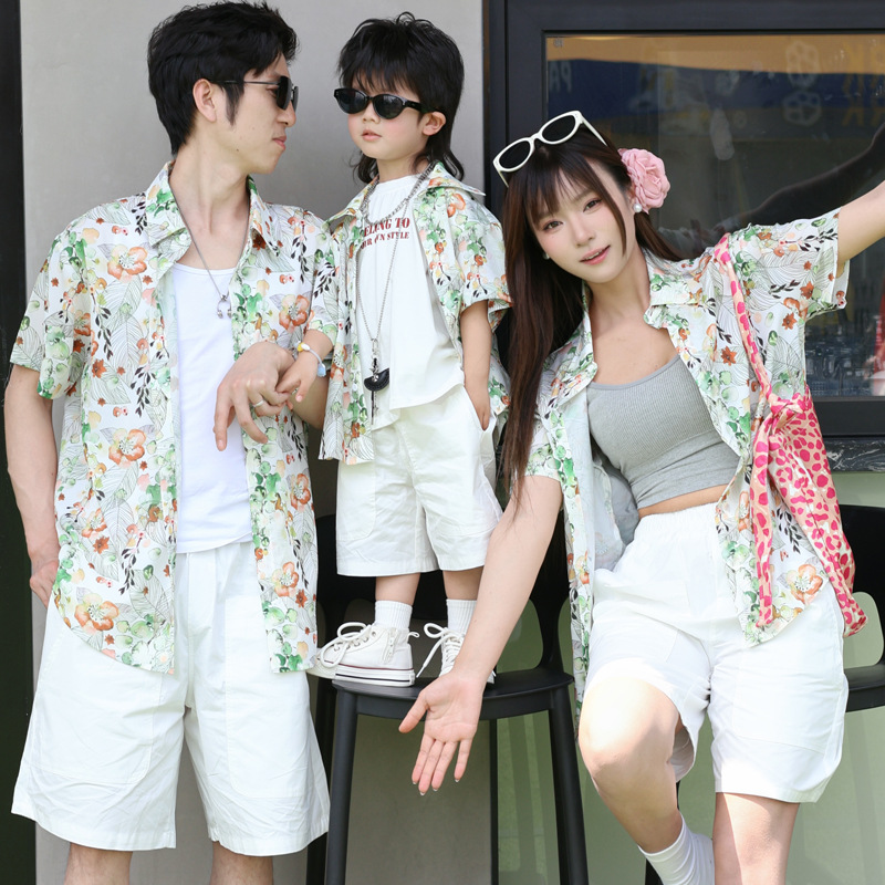 Holiday Look Parent-child Flor - Plant Parent Shirt avaliação e preço