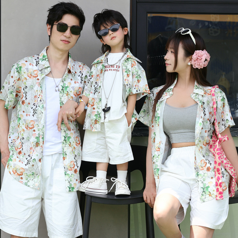 Holiday Look Parent-child Flor - Plant Parent Shirt avaliação e preço