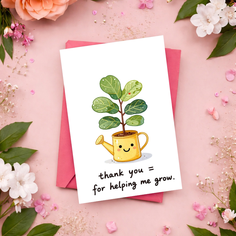 1 Sweet and Warm Thank-you Car - The Plant Parent avaliação e preço