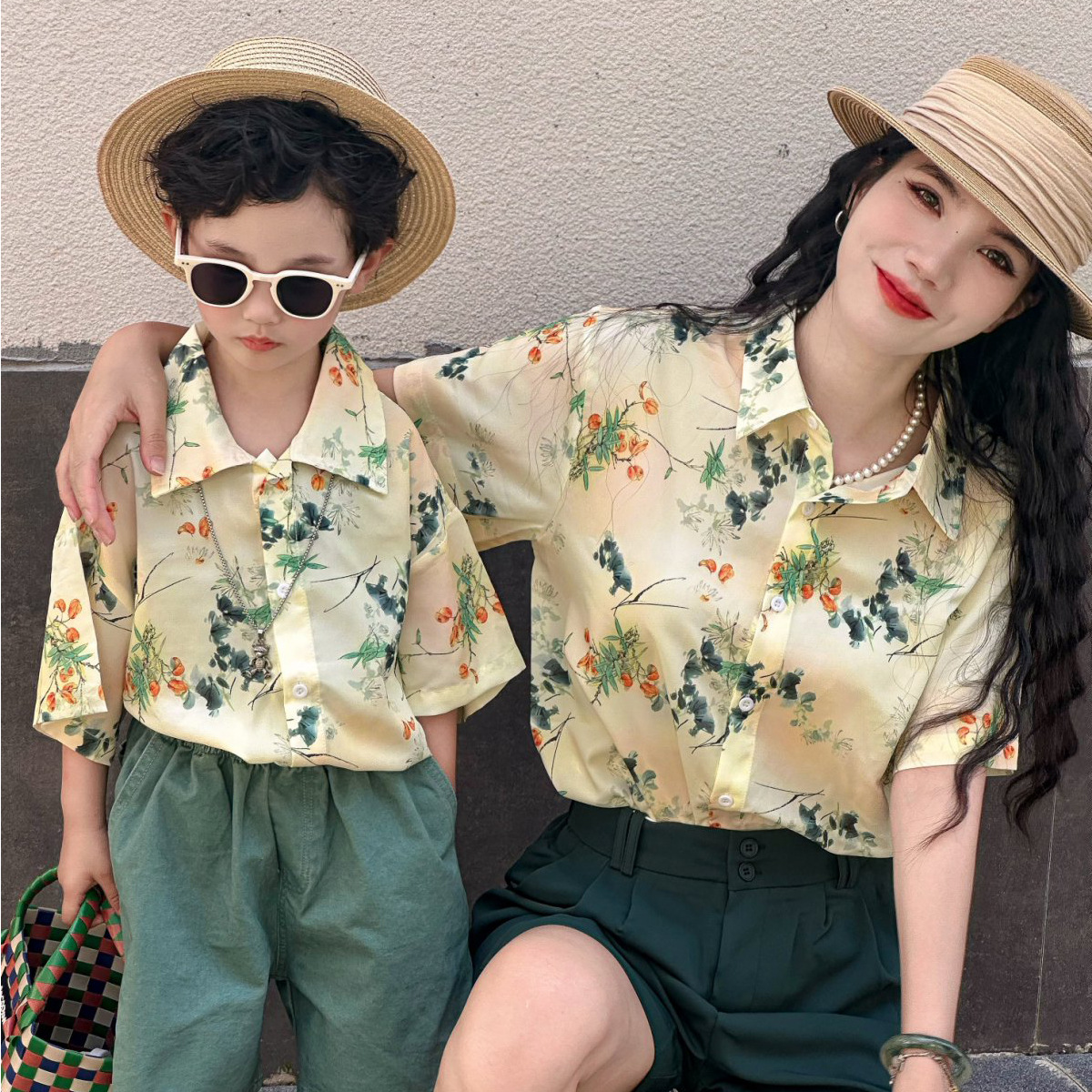 Family Vacation Mother Father  - Plant Parent Shirt avaliação e preço