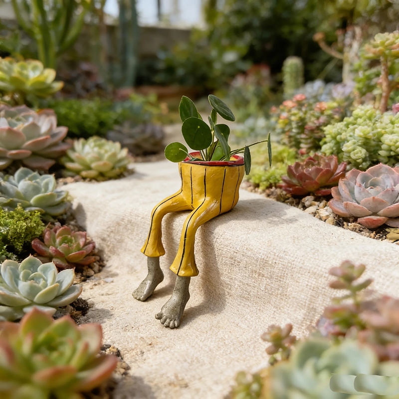 Whimsical Resin Leggy Planter  - The Plant Parent avaliação e preço