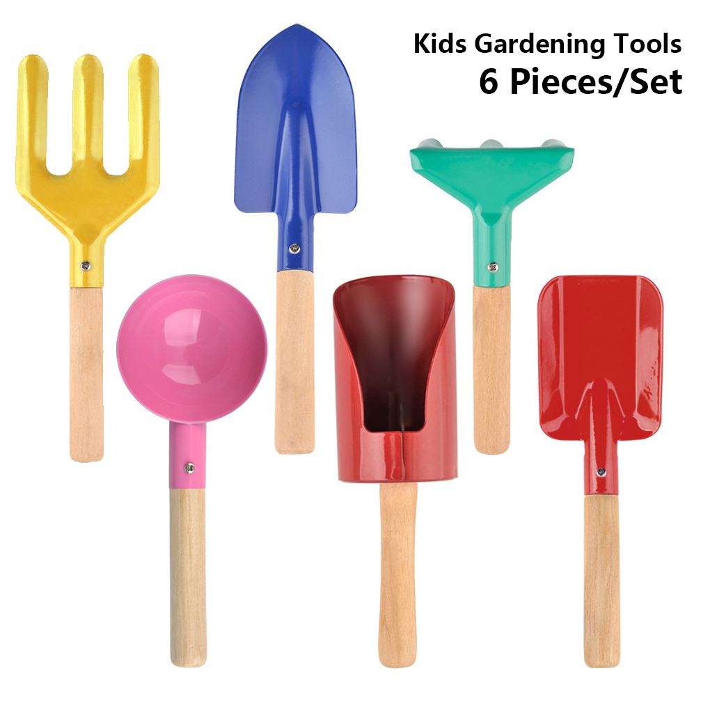 Pack of 6 Kids Gardening Tools - Plant Parent Gardening Tools avaliação e preço