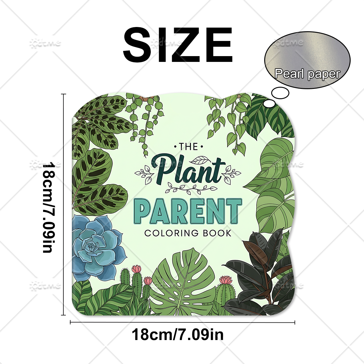 THE Plant PARENTE Coloring Boo - The Plant Parent avaliação e preço